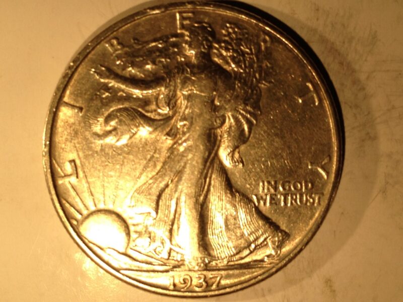 1937-D Walking Liberty Half Dollar VF