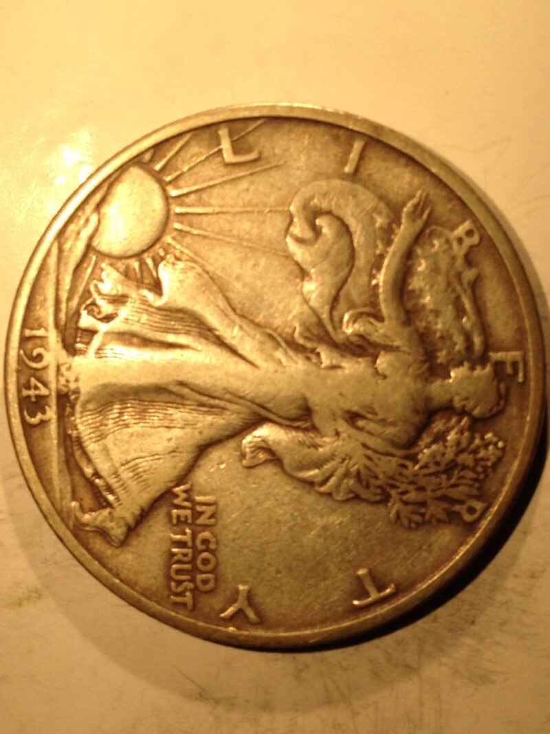 1943-S Walking Liberty Half Dollar XF