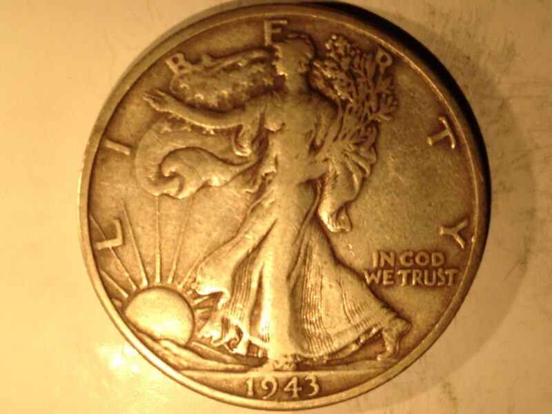 1943-S Walking Liberty Half Dollar XF