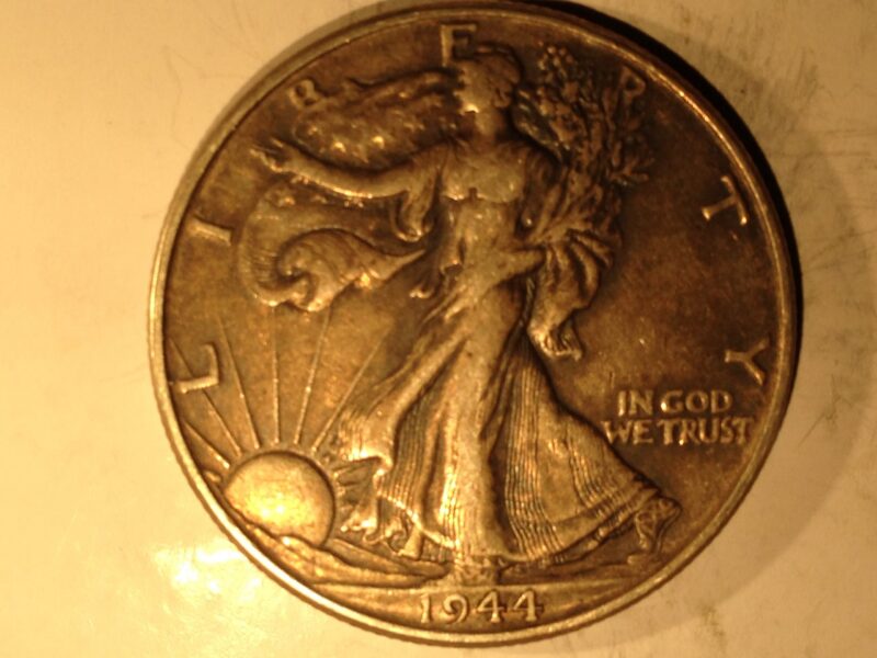 1944 Walking Liberty Half Dollar XF