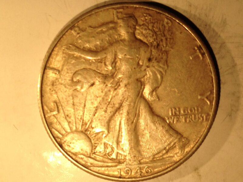 1946-S Walking Liberty Half Dollar AU