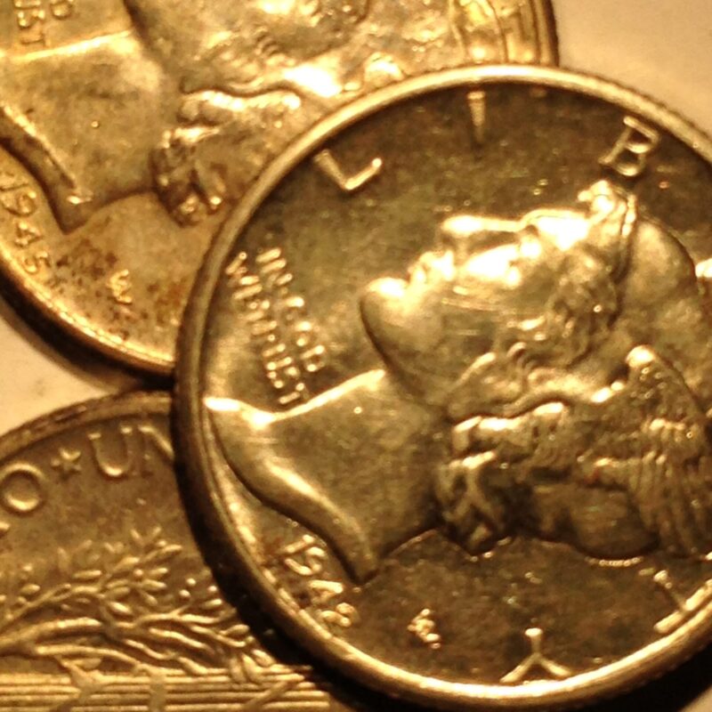 Mercury Dime - Brilliant Uncirculated  3 Different