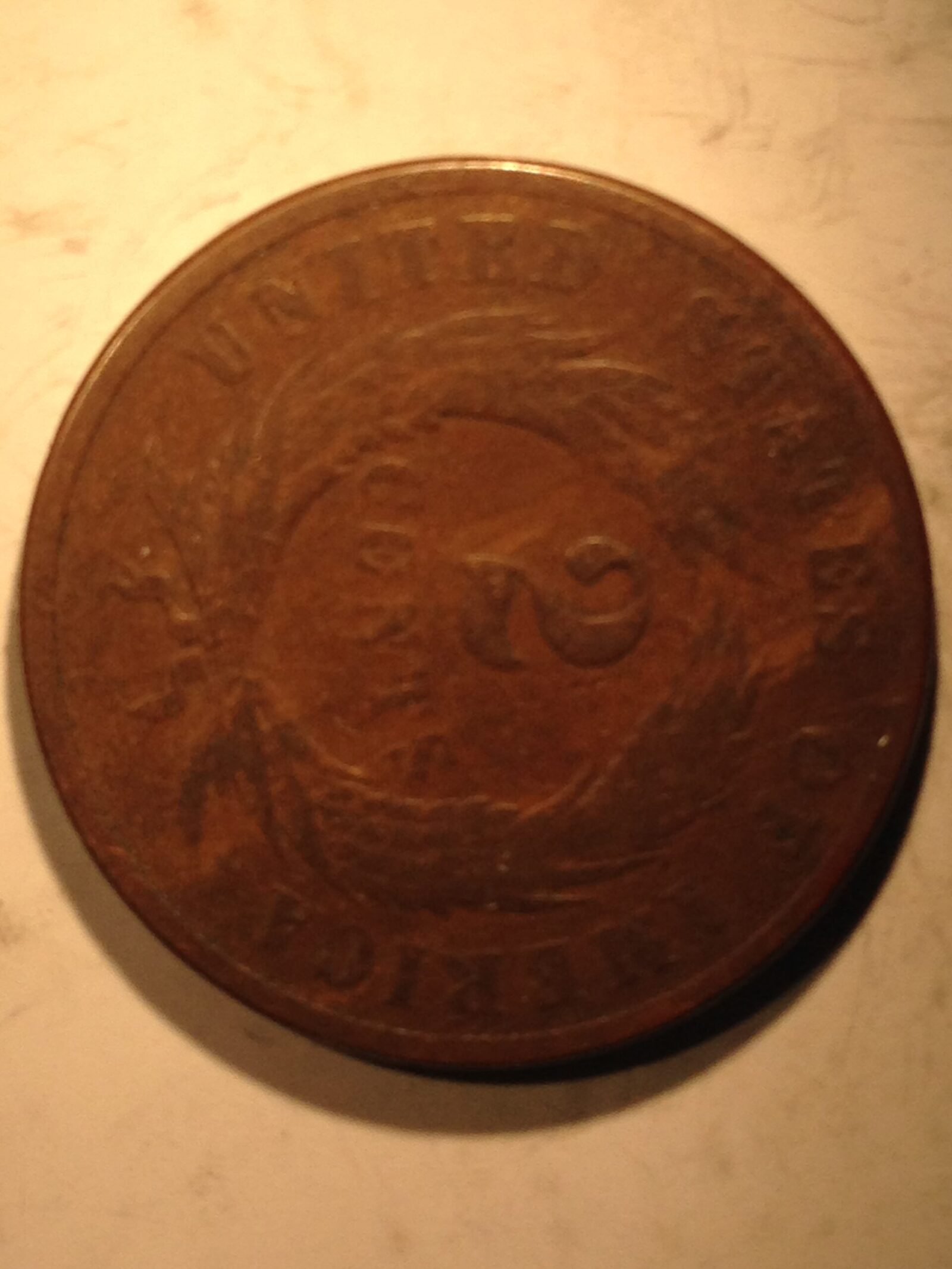 1870 Two Cent Piece G-VG - Image 2