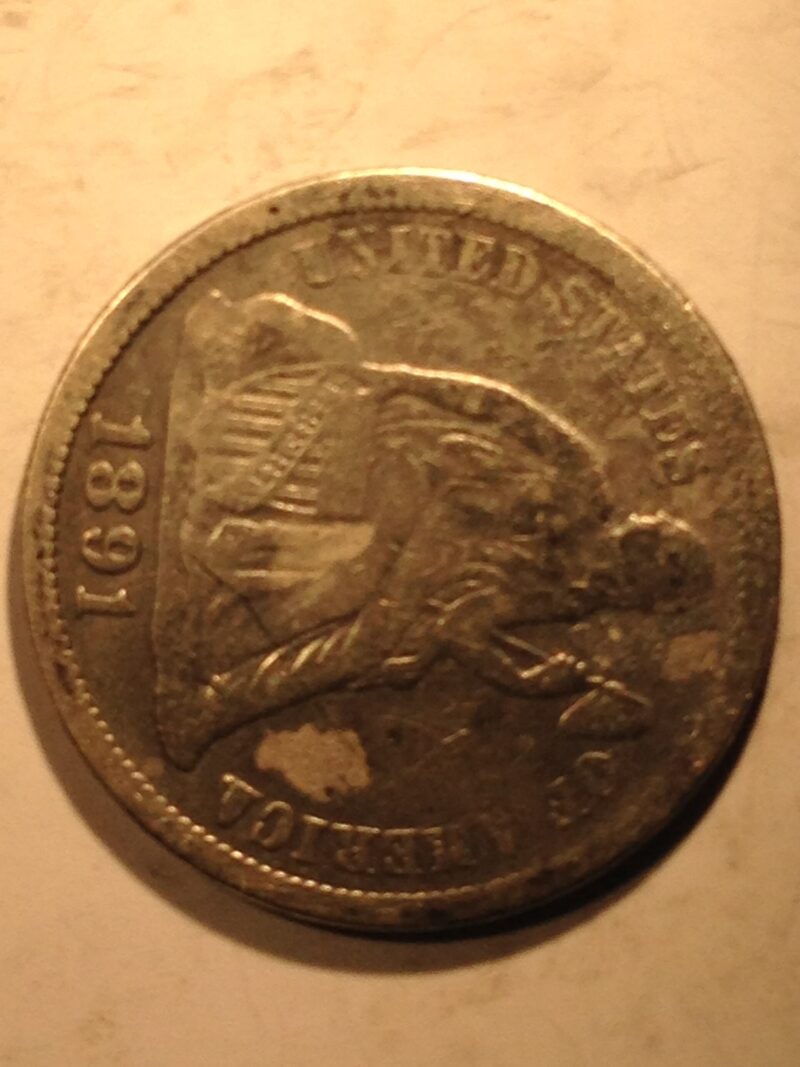 1891-O Seated Dime VF
