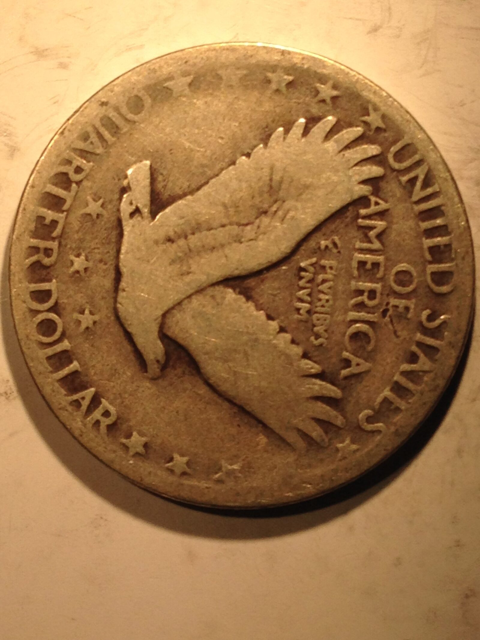 1926 Standing Liberty Quarter F-VF - Image 2