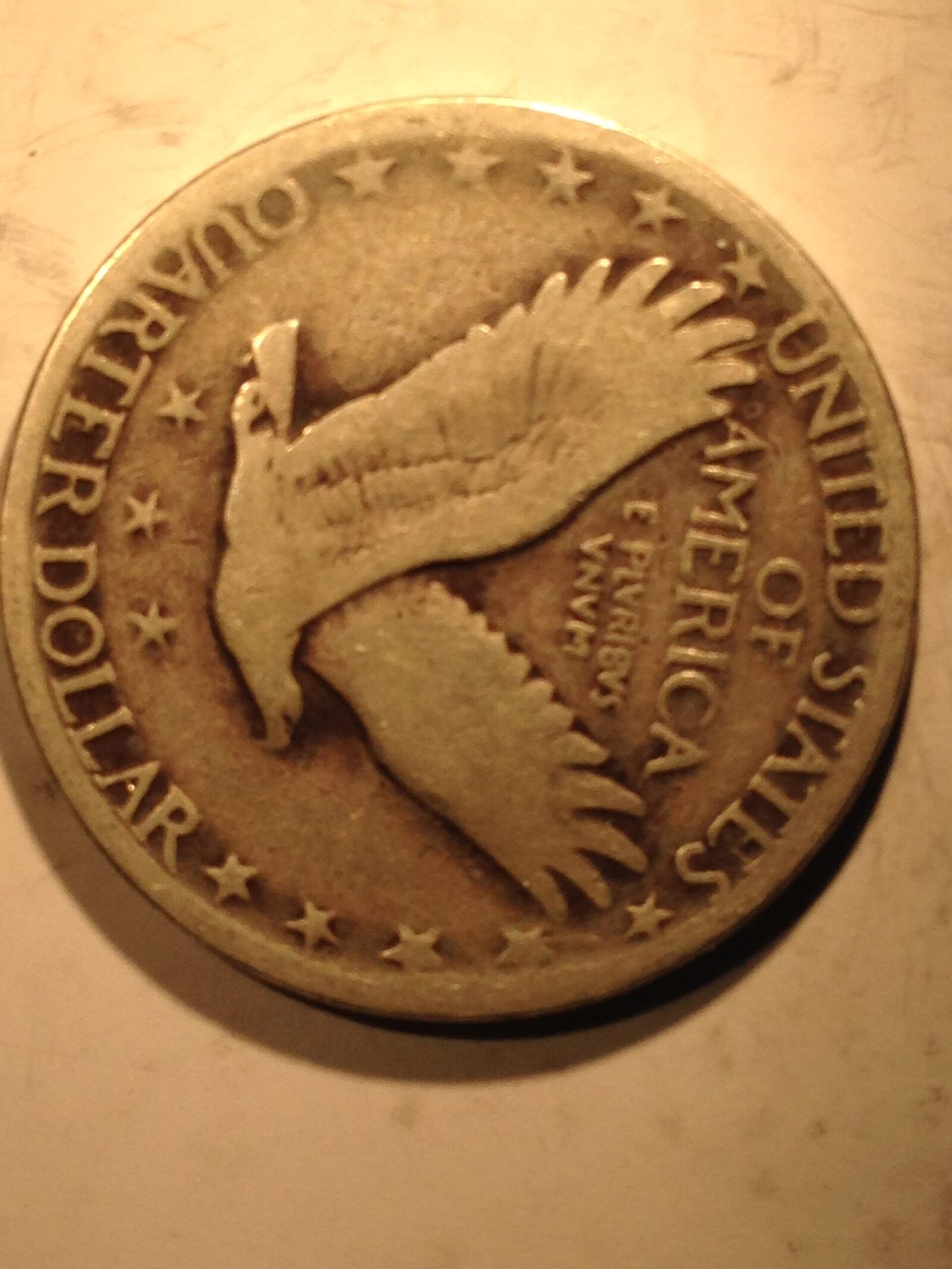 1929 Standing Liberty Quarter F-VF - Image 2