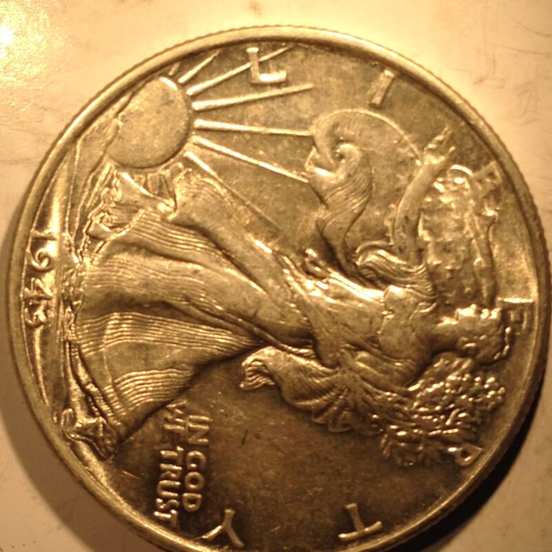 1943 Walking Liberty Half Dollar AU