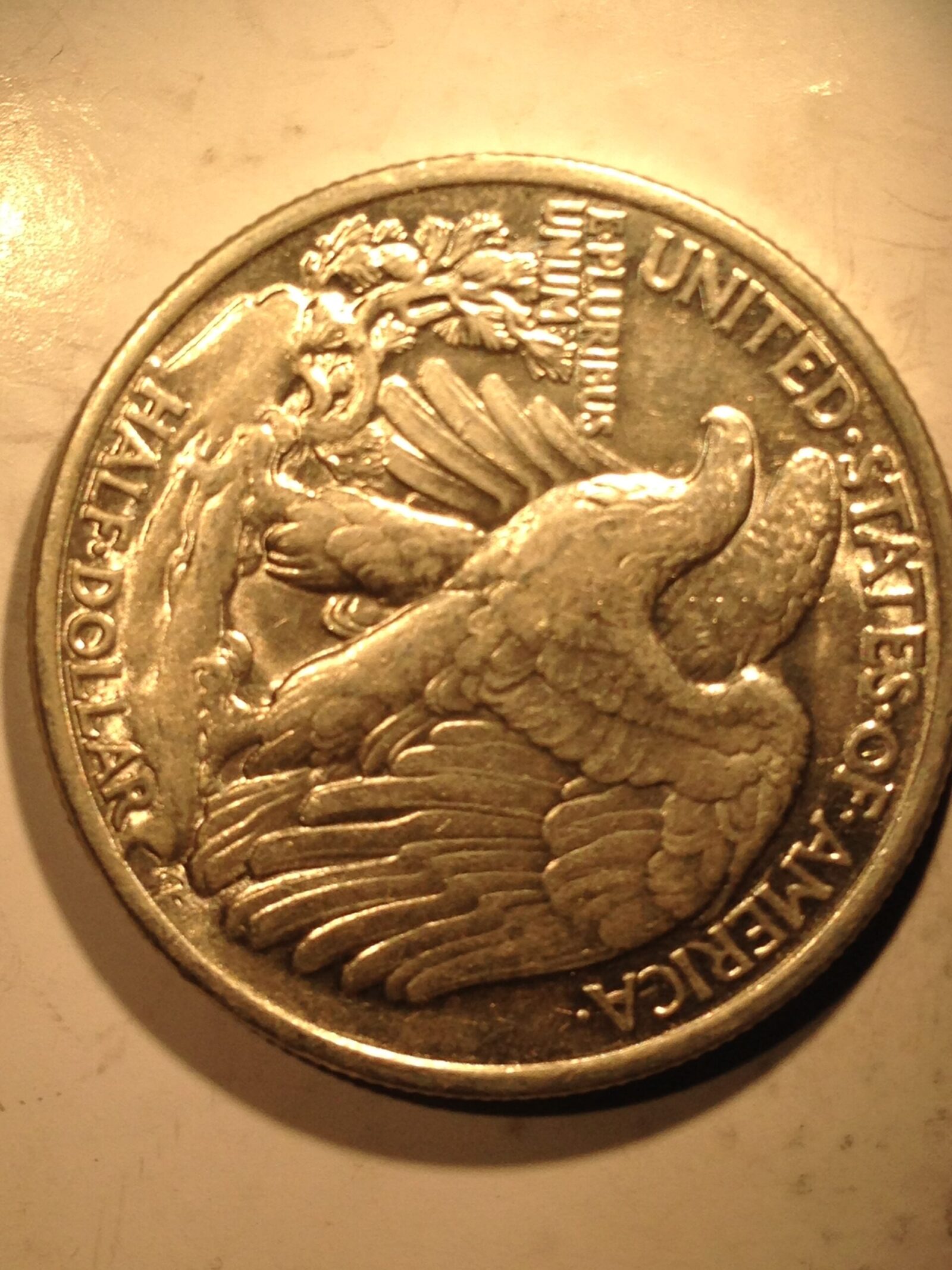 1943 Walking Liberty Half Dollar VG/F - Image 2
