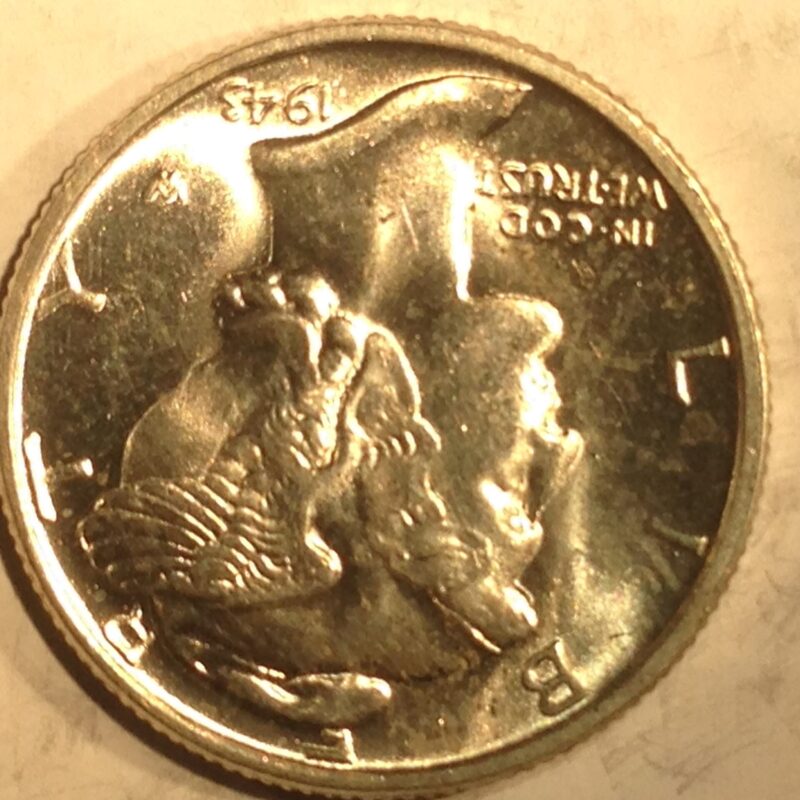 1943 Mercury Dime MS-65