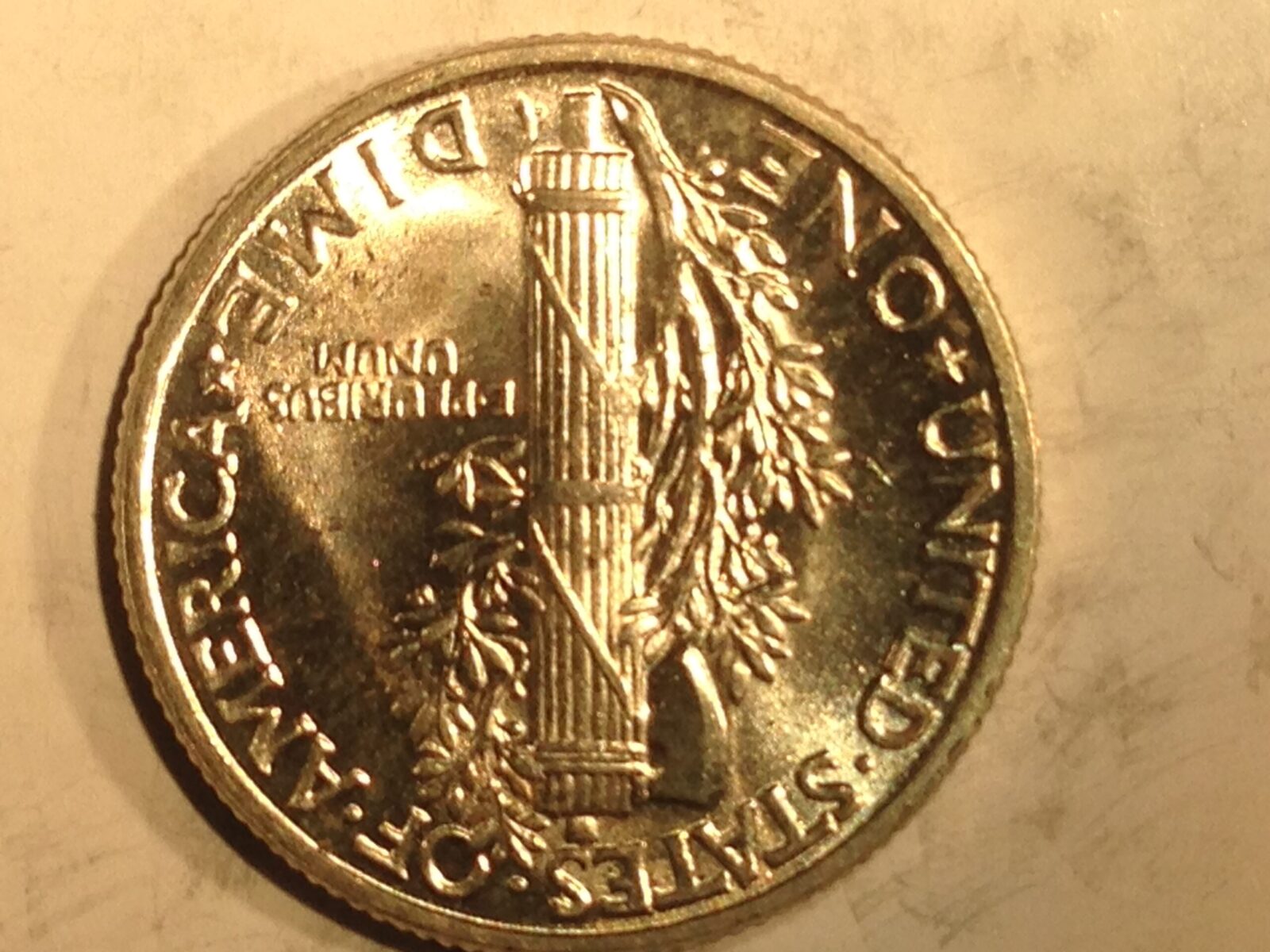1943 Mercury Dime MS-65 - Image 2