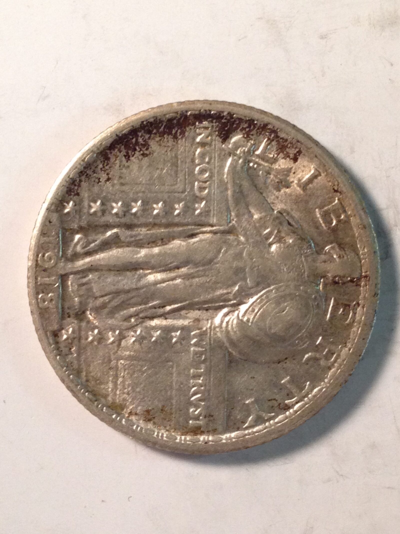 1918 Standing Liberty Quarter F/VF