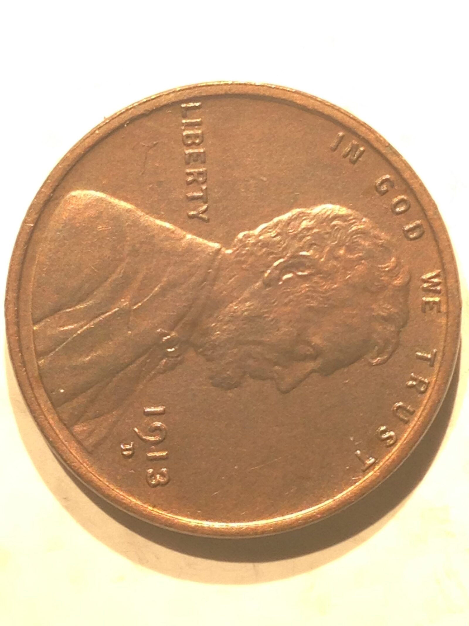 1913-D Lincoln Cent MS-64 RB
