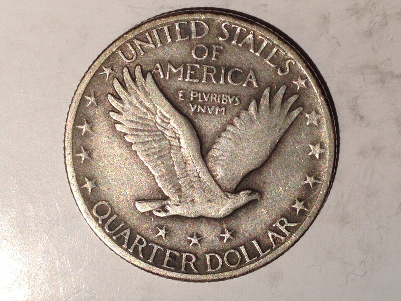 1918-D Standing Liberty Quarter XF - Image 2