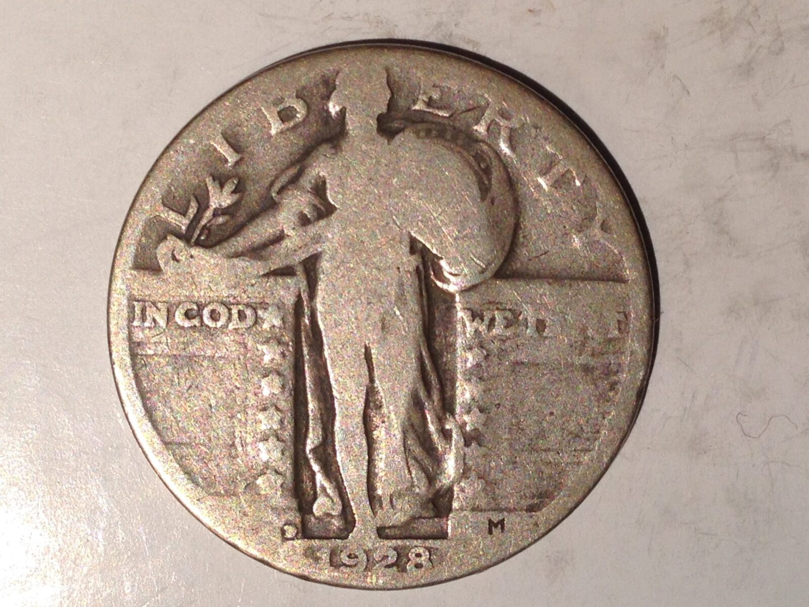 1928-D Standing Liberty Quarter G/VG