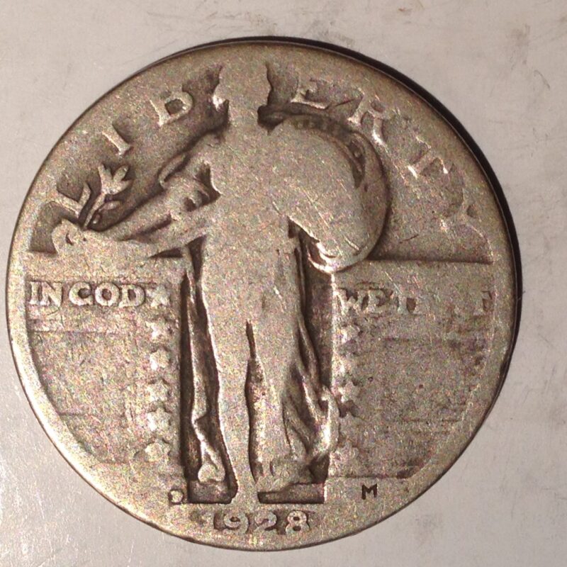 1928-D Standing Liberty Quarter F/VF