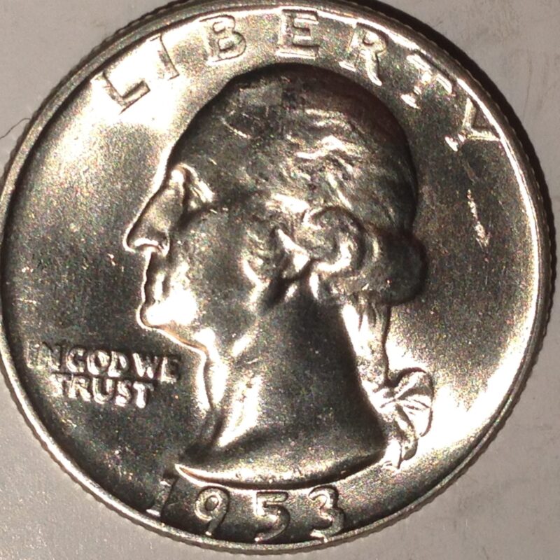 1953-D Washington Quarter Ch BU