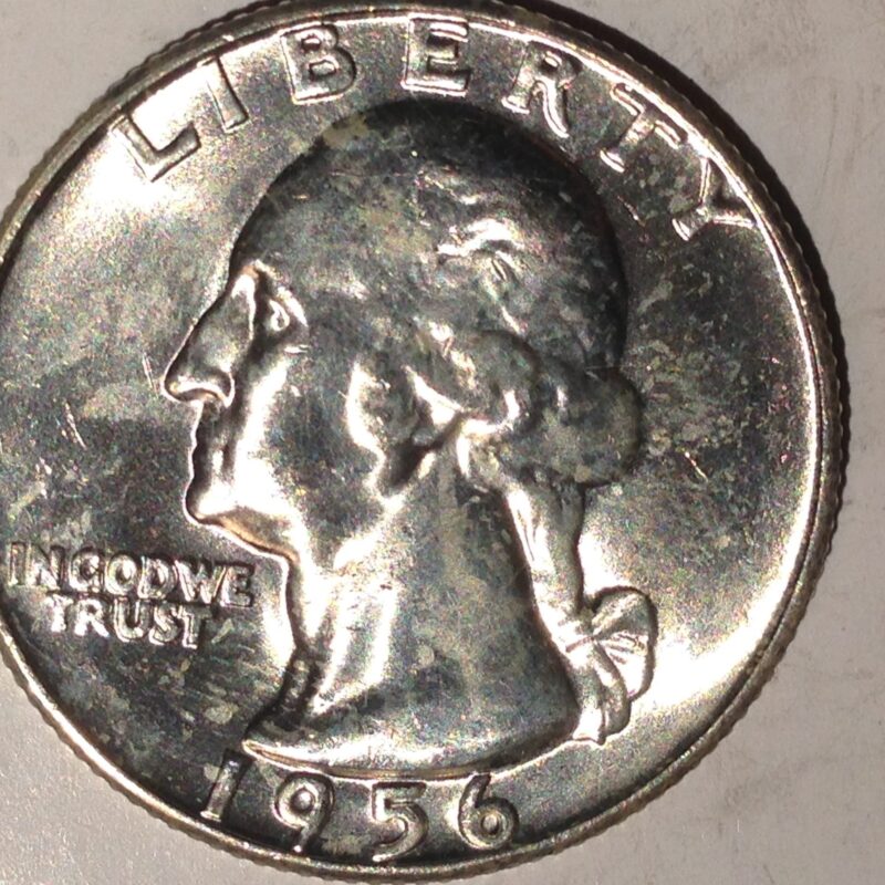 1956-D Washington Quarter Ch BU