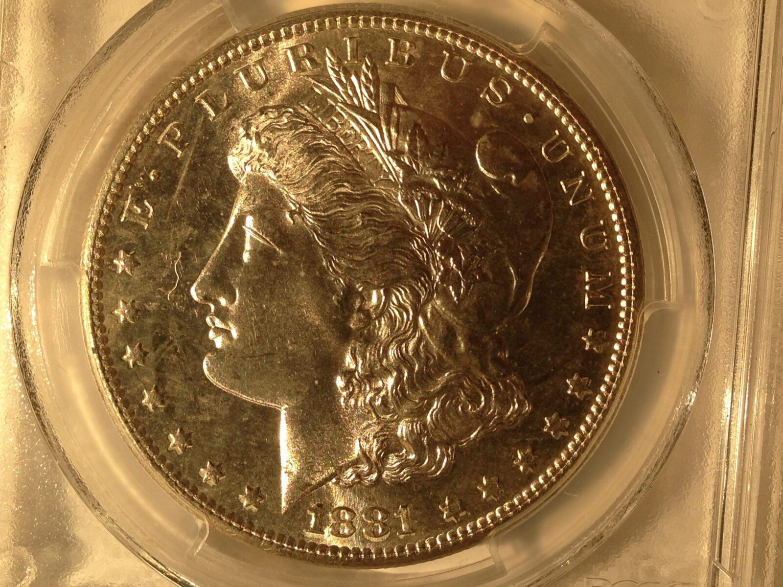 1881-S Morgan Dollar PCGS MS-65