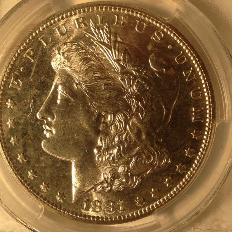 1881-S Morgan Dollar PCGS MS-65