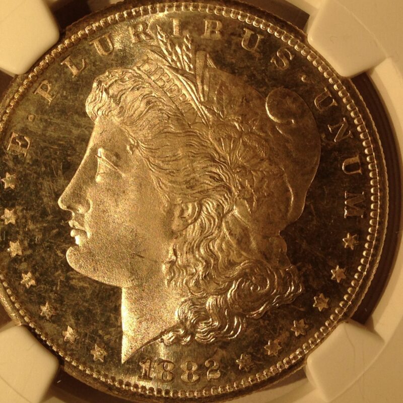 1882-S Morgan Dollar NGC MS-66