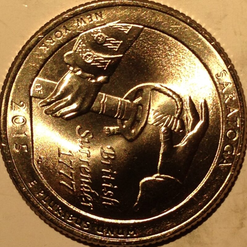 2015-D Saratoga National Park Quarter Gem BU