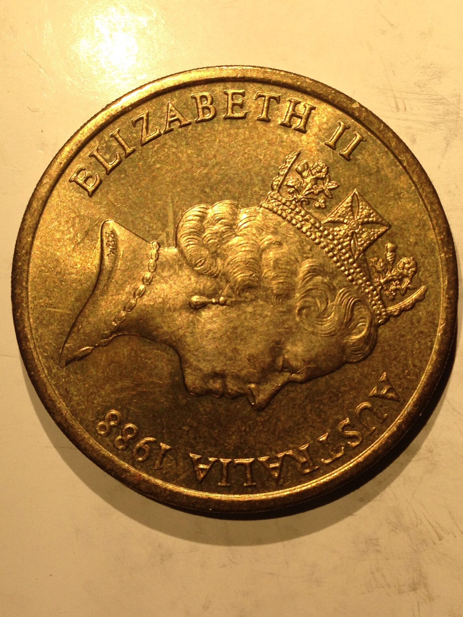 Australia 1988 Five Dollar Ch BU