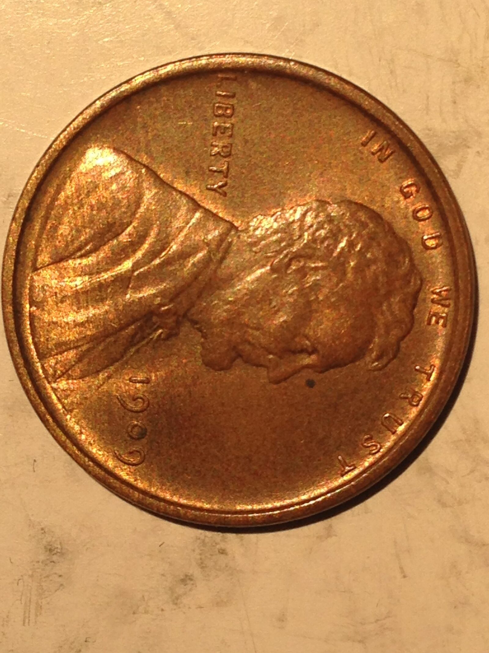 1909  Lincoln Cent MS-63 RB