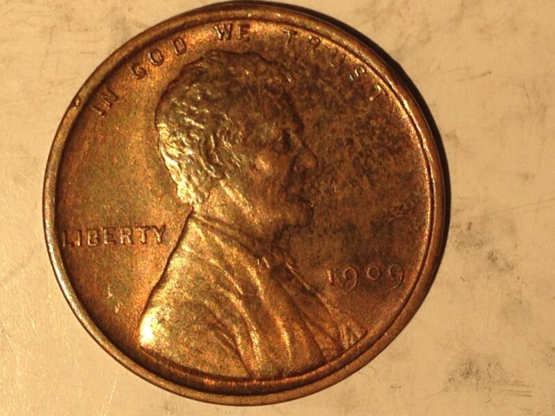 1909  Lincoln Cent MS-64 RB