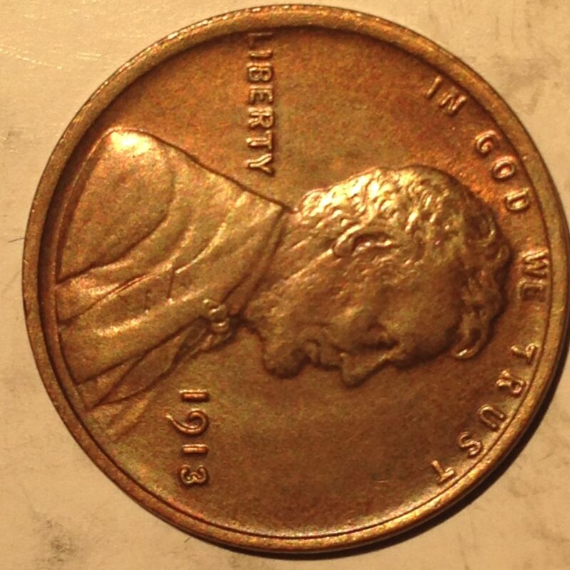 1913 Lincoln Cent MS-63 BN