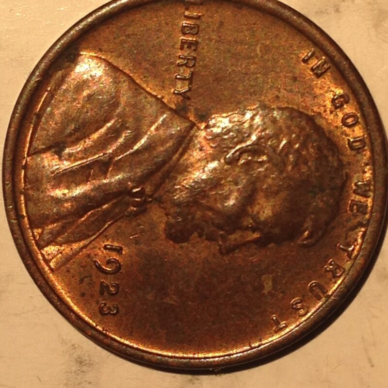 1923 Lincoln Cent MS-62 RB