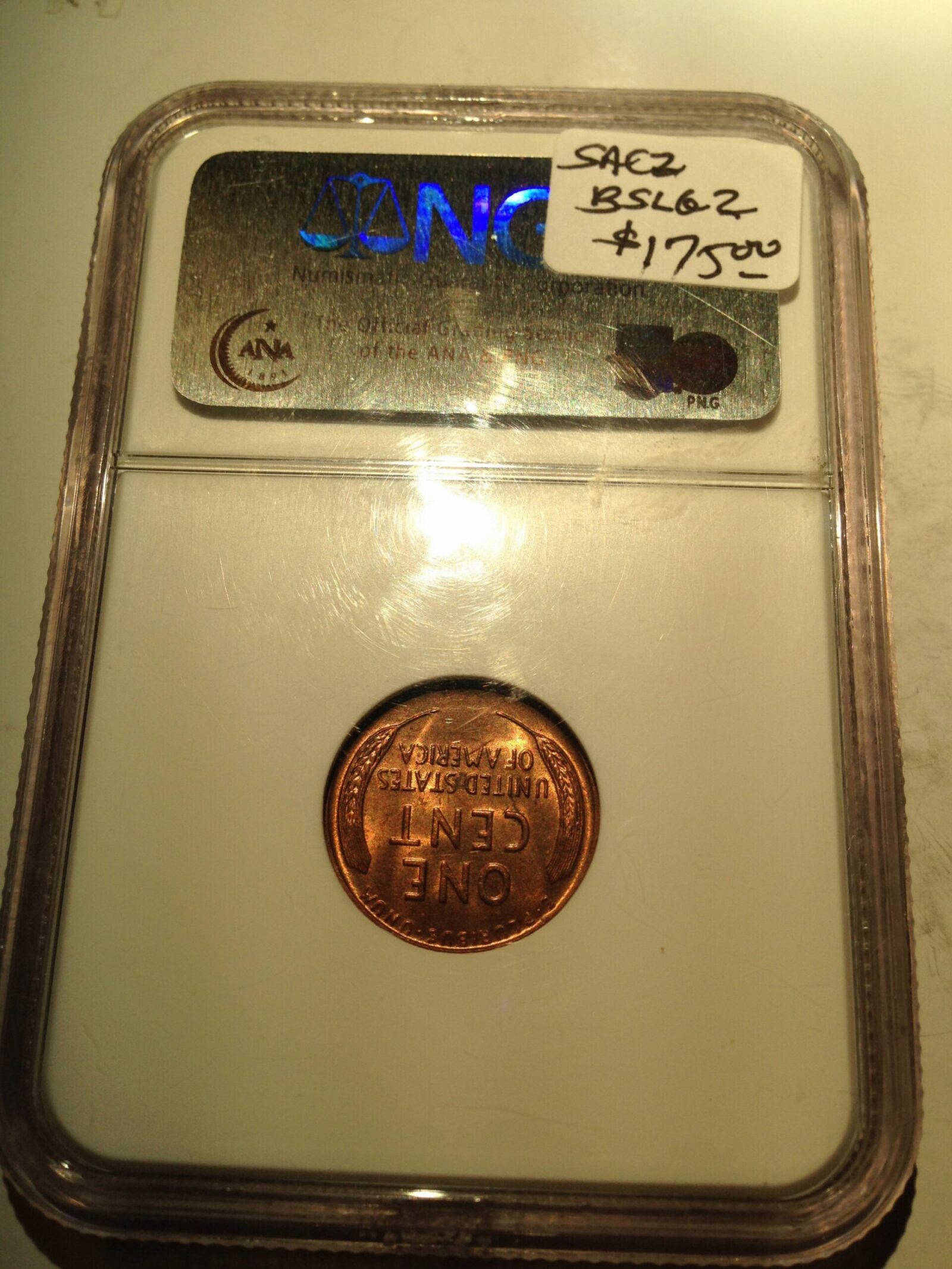 1931-S Lincoln Cent NGC MS-63 RB - Image 4