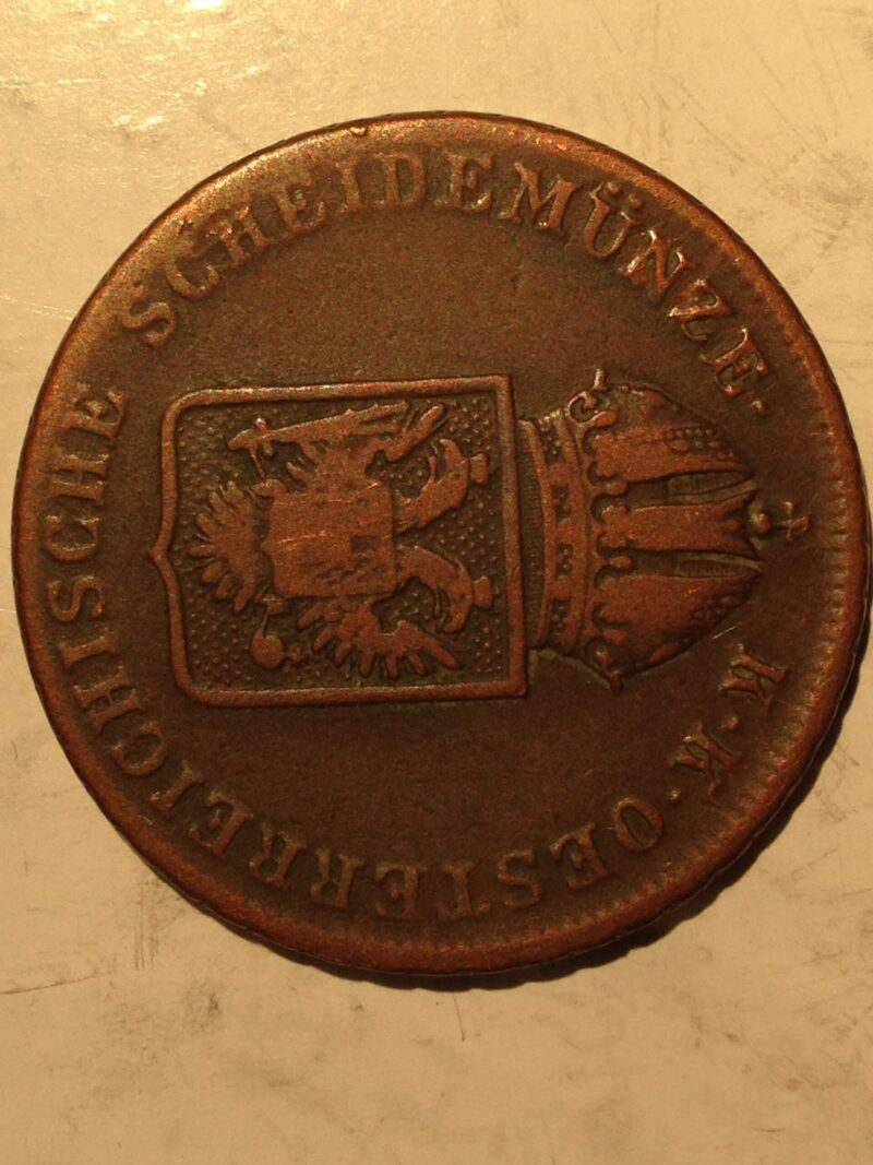 Austria 1816-A Kreuzer VF