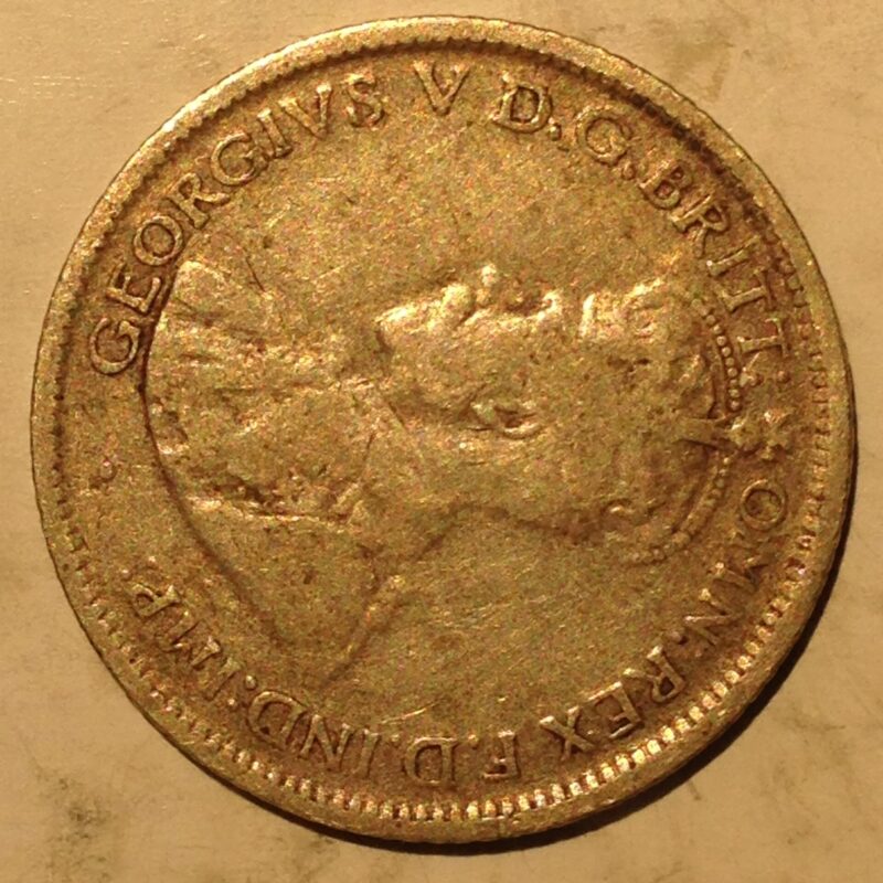 Australia 1928 Six Pence VF