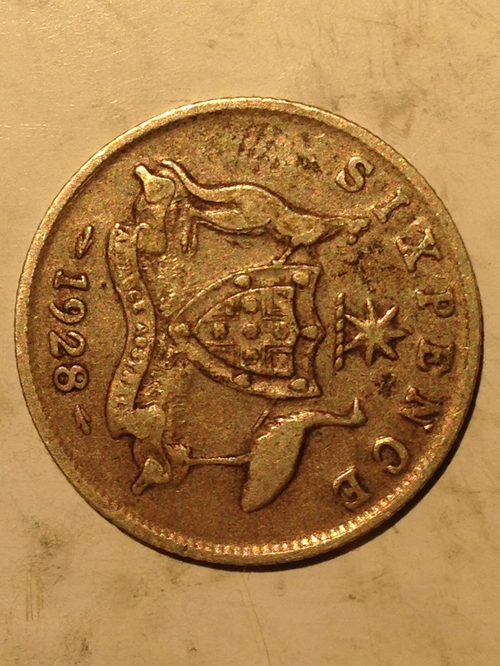 Australia 1928 Six Pence VF - Image 2