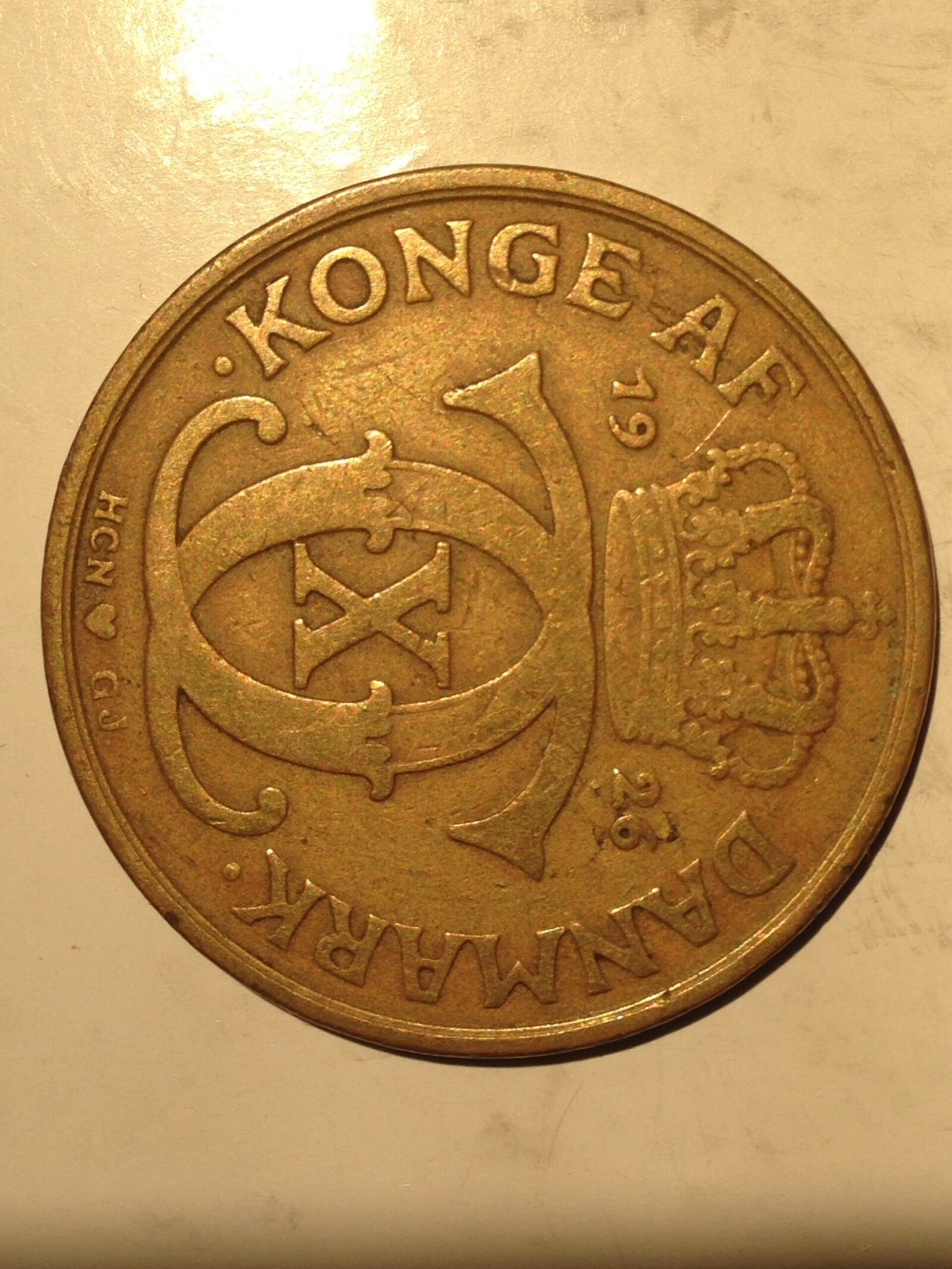 Denmark 1926 2 Kroner VF - Image 2