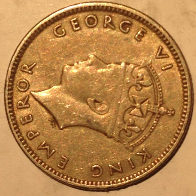 Fiji 1943-S Six Pence XF
