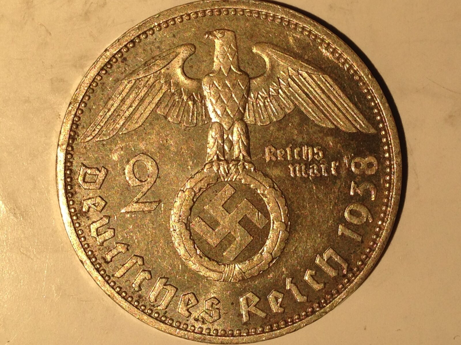 Germany 1938-A 2 Mark AU - Image 2