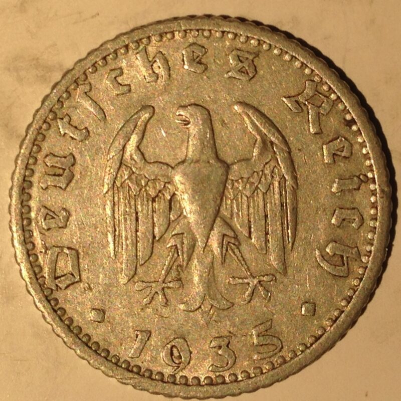 Germany 1935-F 50 Pfennig XF