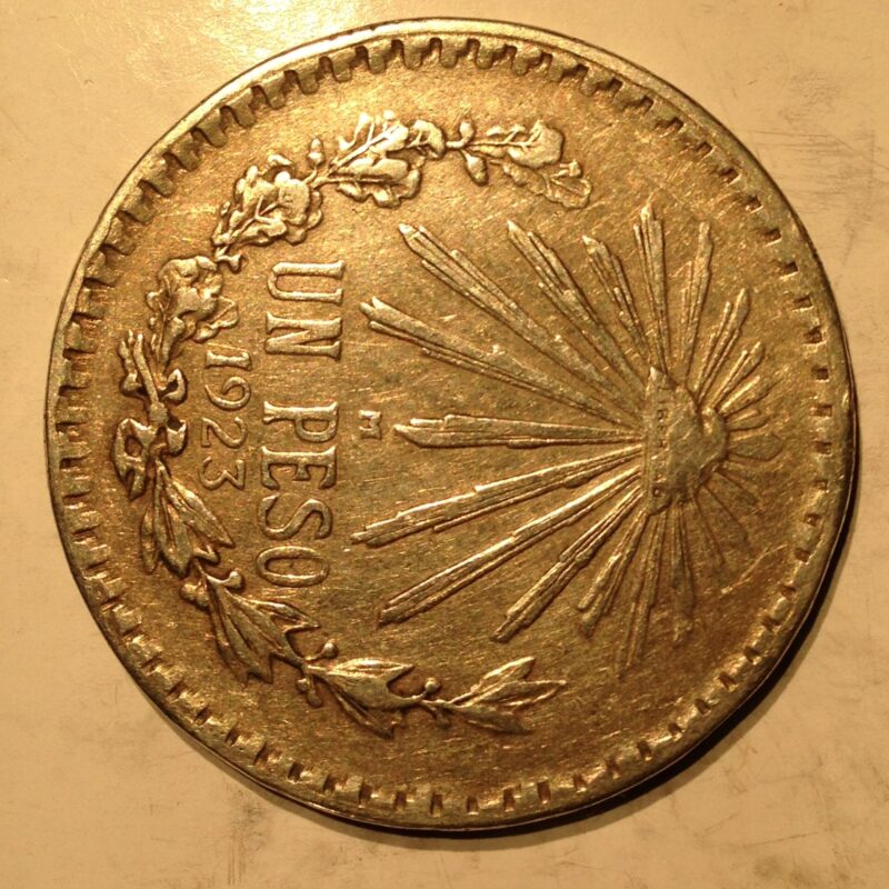 Mexico 1923 1 Peso VF