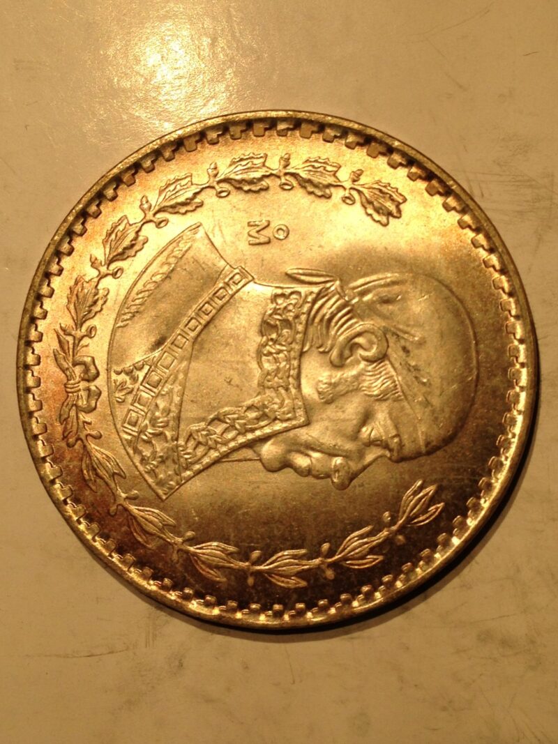 Mexico 1962 1 Peso Ch BU