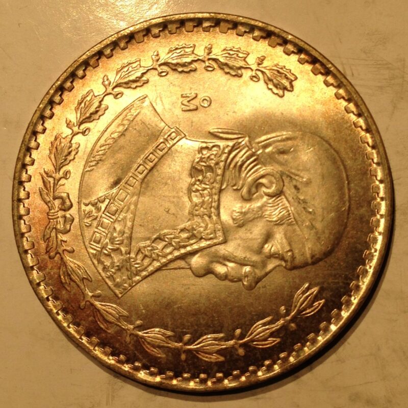 Mexico 1962 1 Peso Ch BU