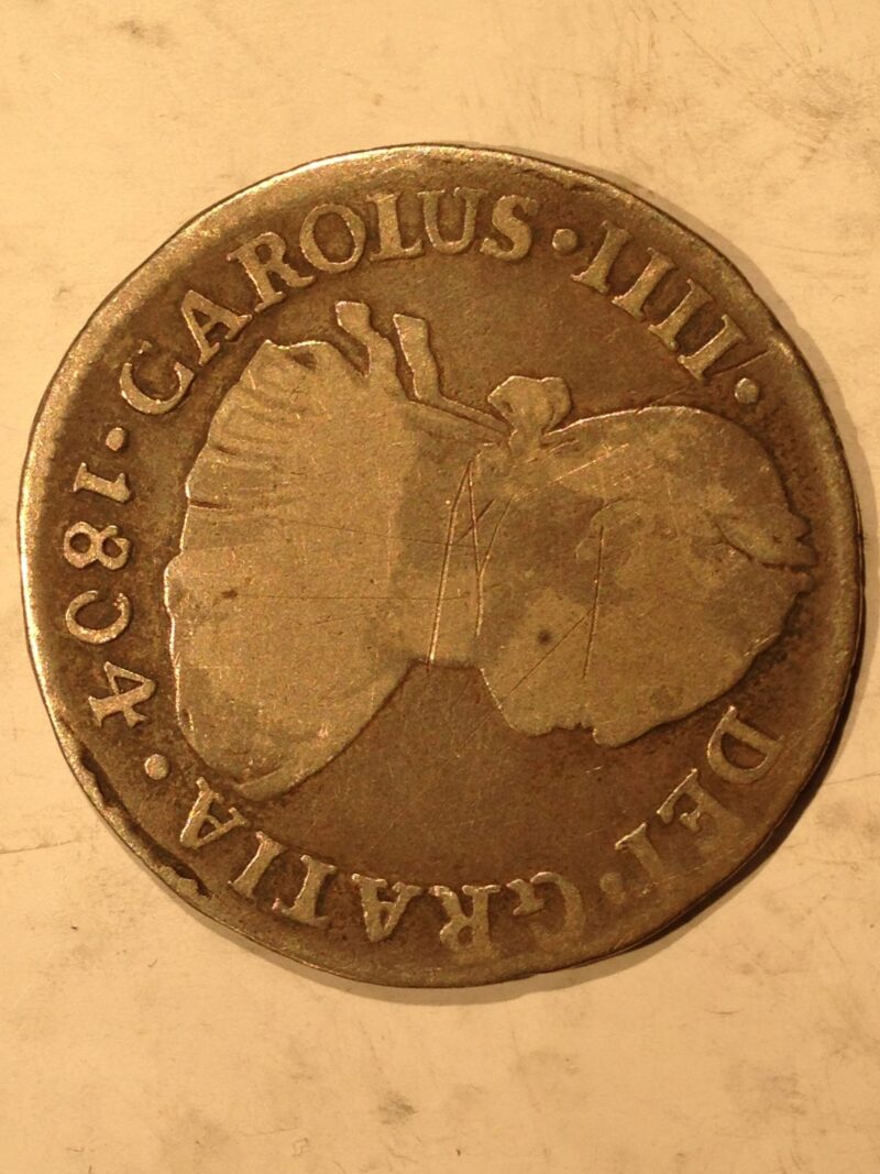 Peru 1804 2 Real VG-F