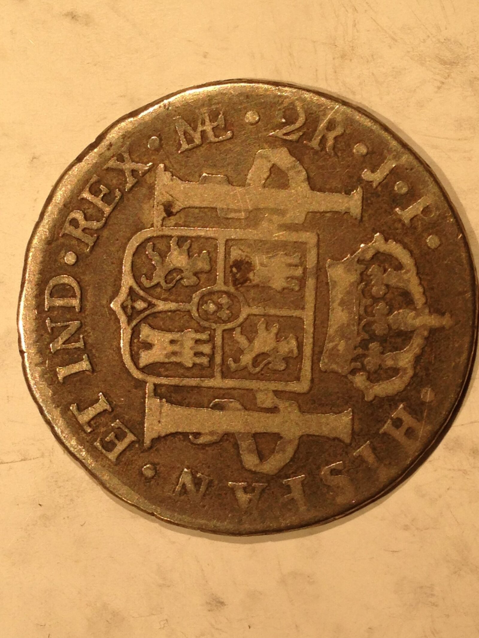 Peru 1804 2 Real VG-F - Image 2