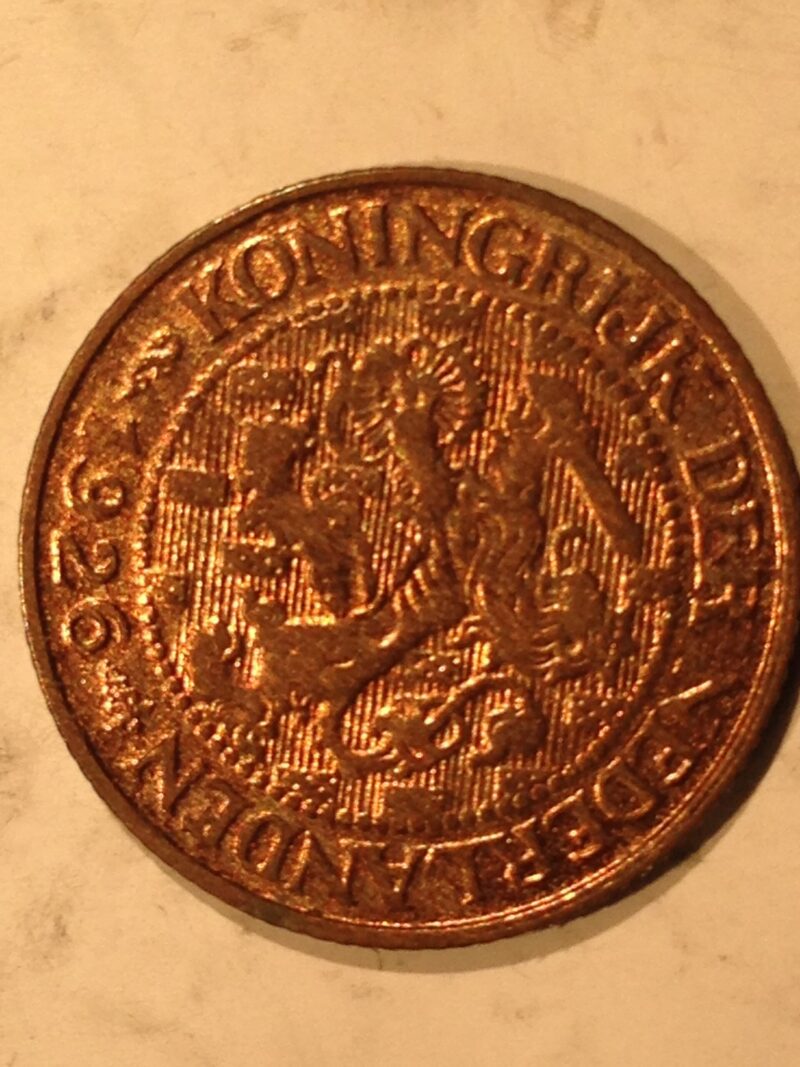 Netherlands 1926 1 Cent AU