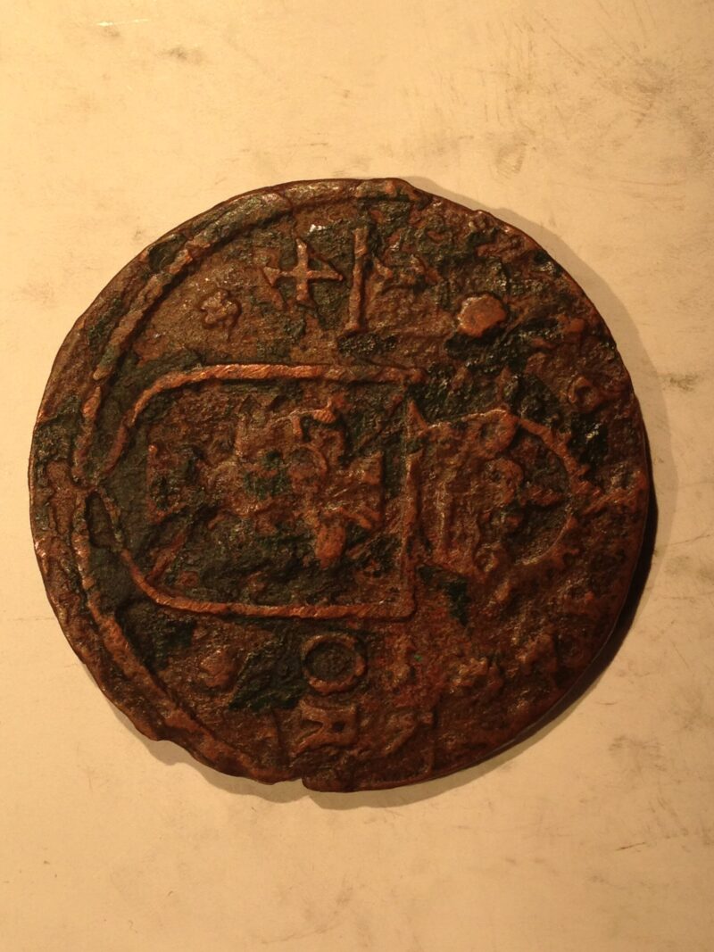 Sweden 1634 1/4 Ore G-VG