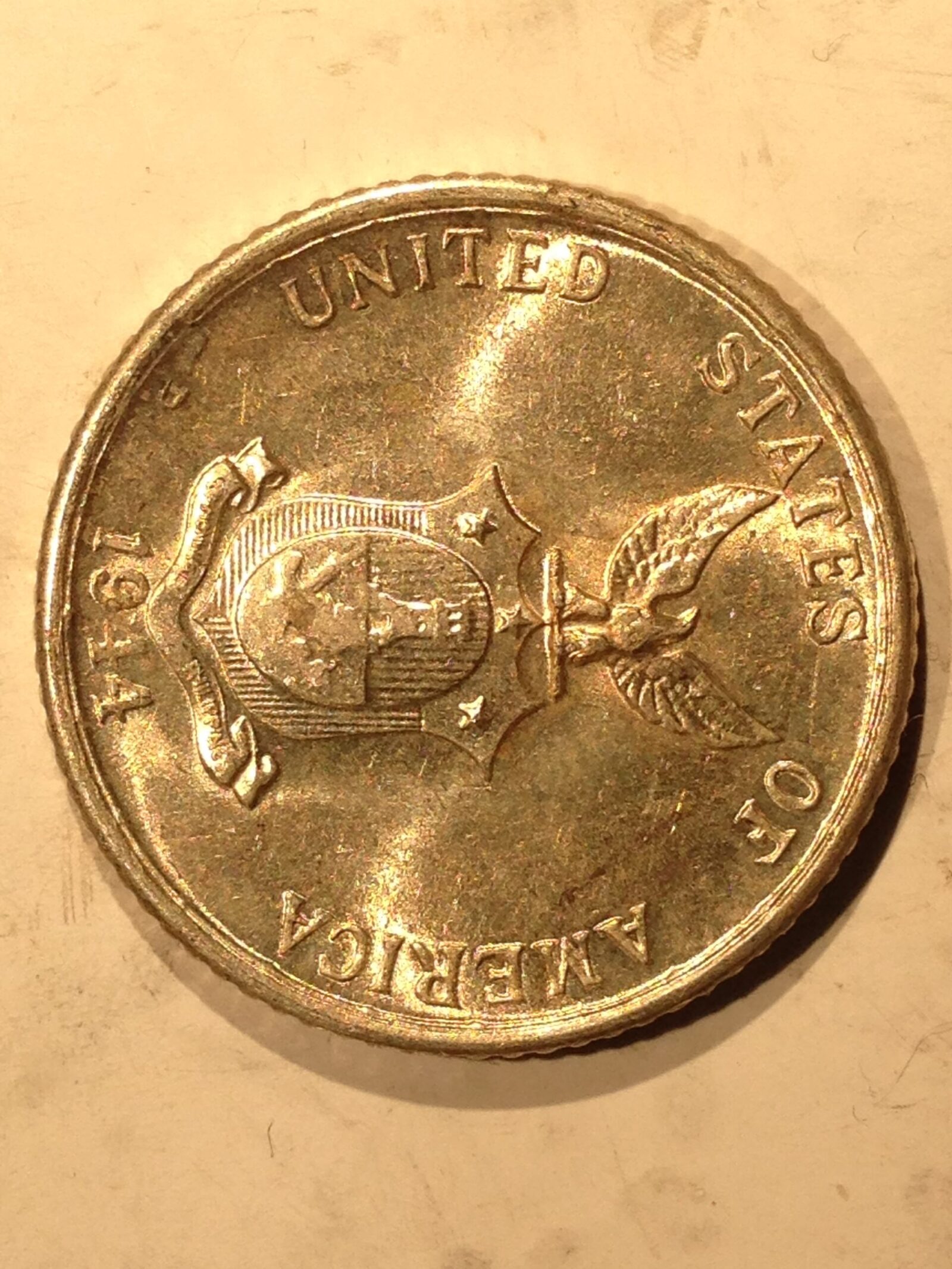 Philippines 1944-D 20 Centavos Ch BU