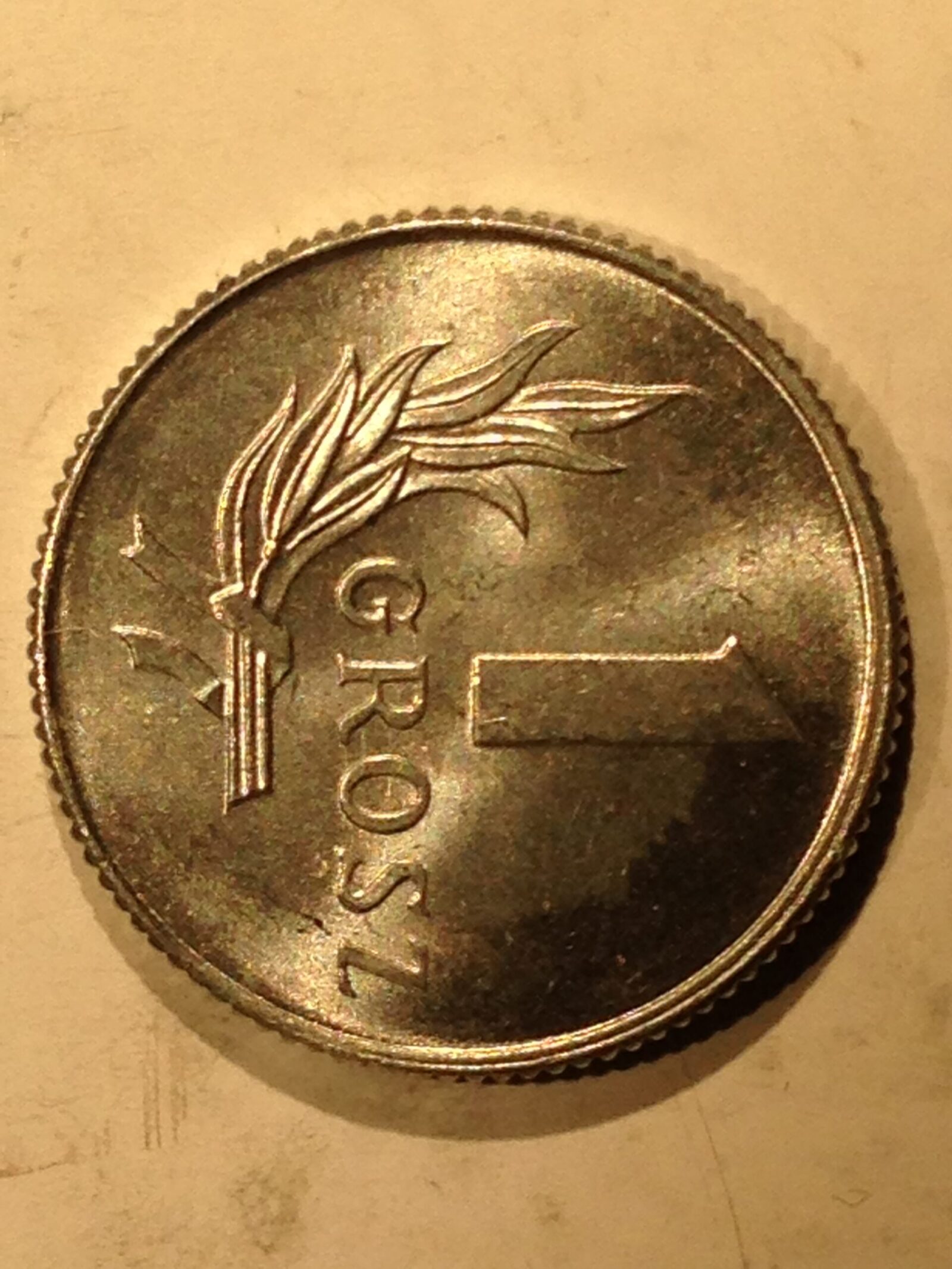 Poland 1949 Grosz MS-65 - Image 2