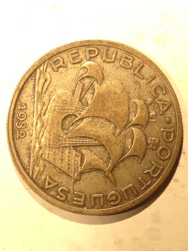 Portugal 1932 5 Escudos F+