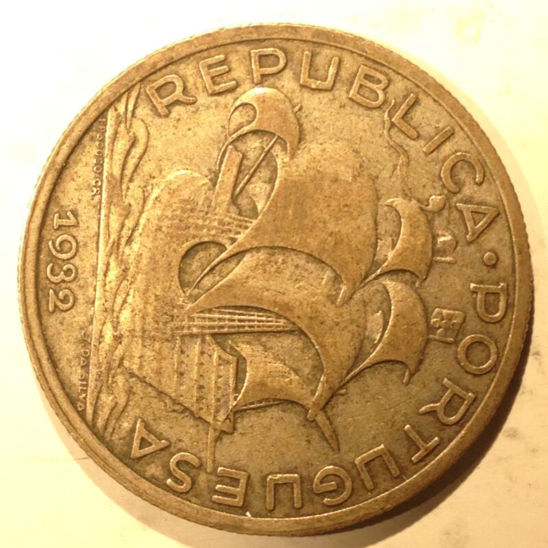 Portugal 1932 5 Escudos F+