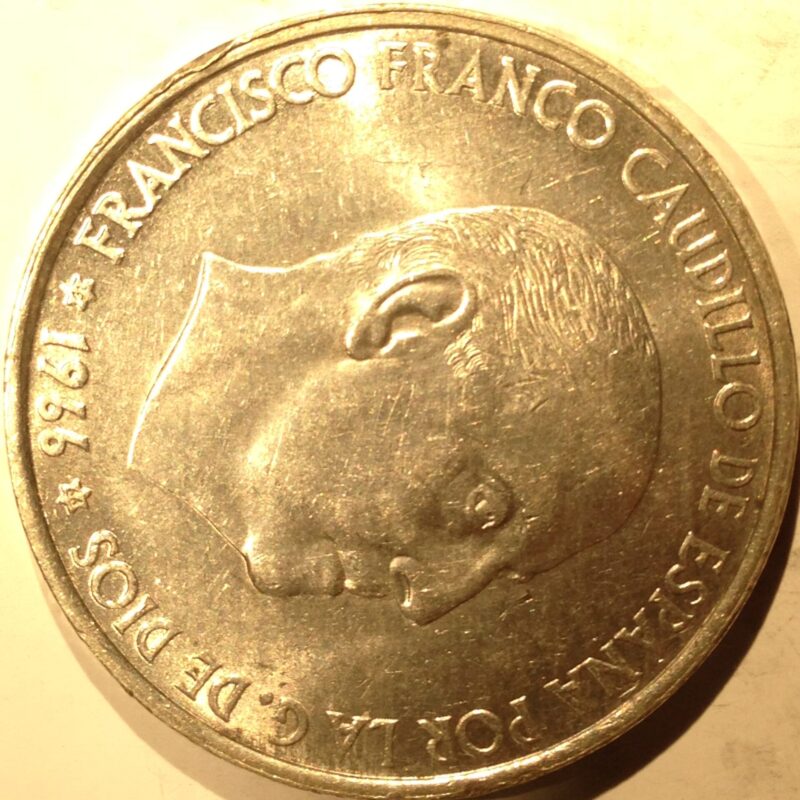 Spain 1966 100 Pesetas BU